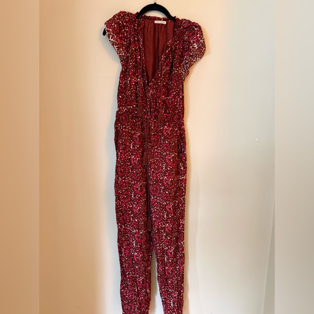 ULLA JOHNSON Terra Jumpsuit in Henna sz 2 - Picture 5 of 6